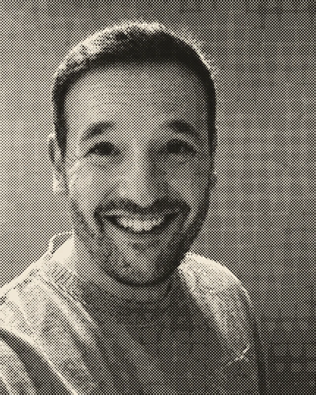 Andrew Balerdi, smiling