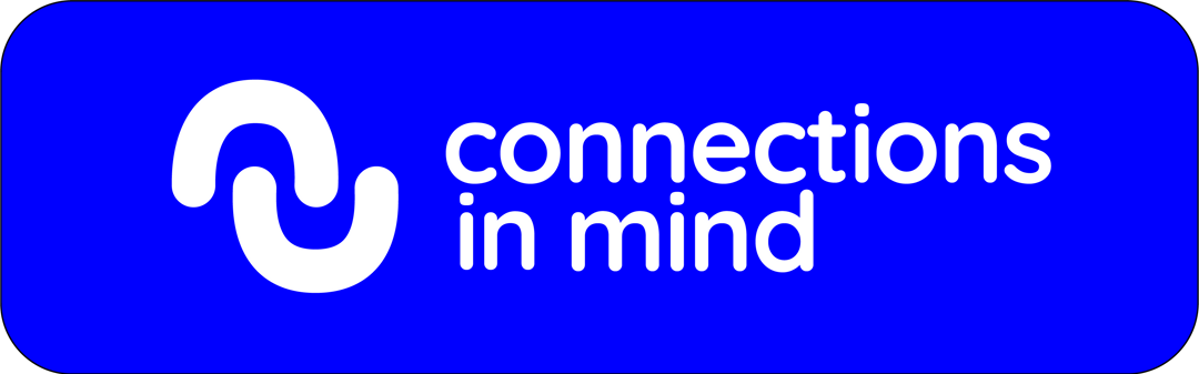 CiM logo on brand blue background