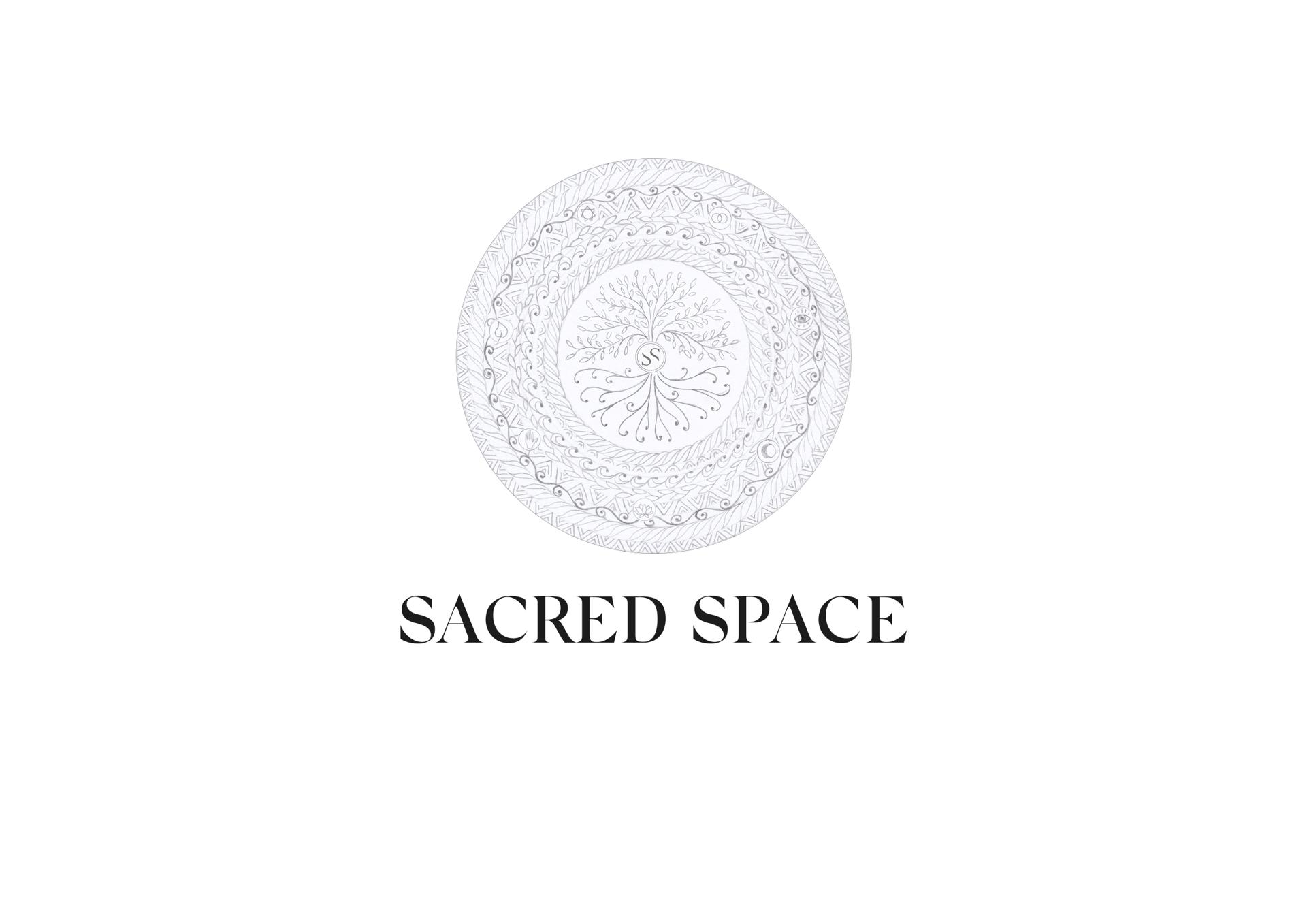 Logo V3 — mandala tightening, still exploratory