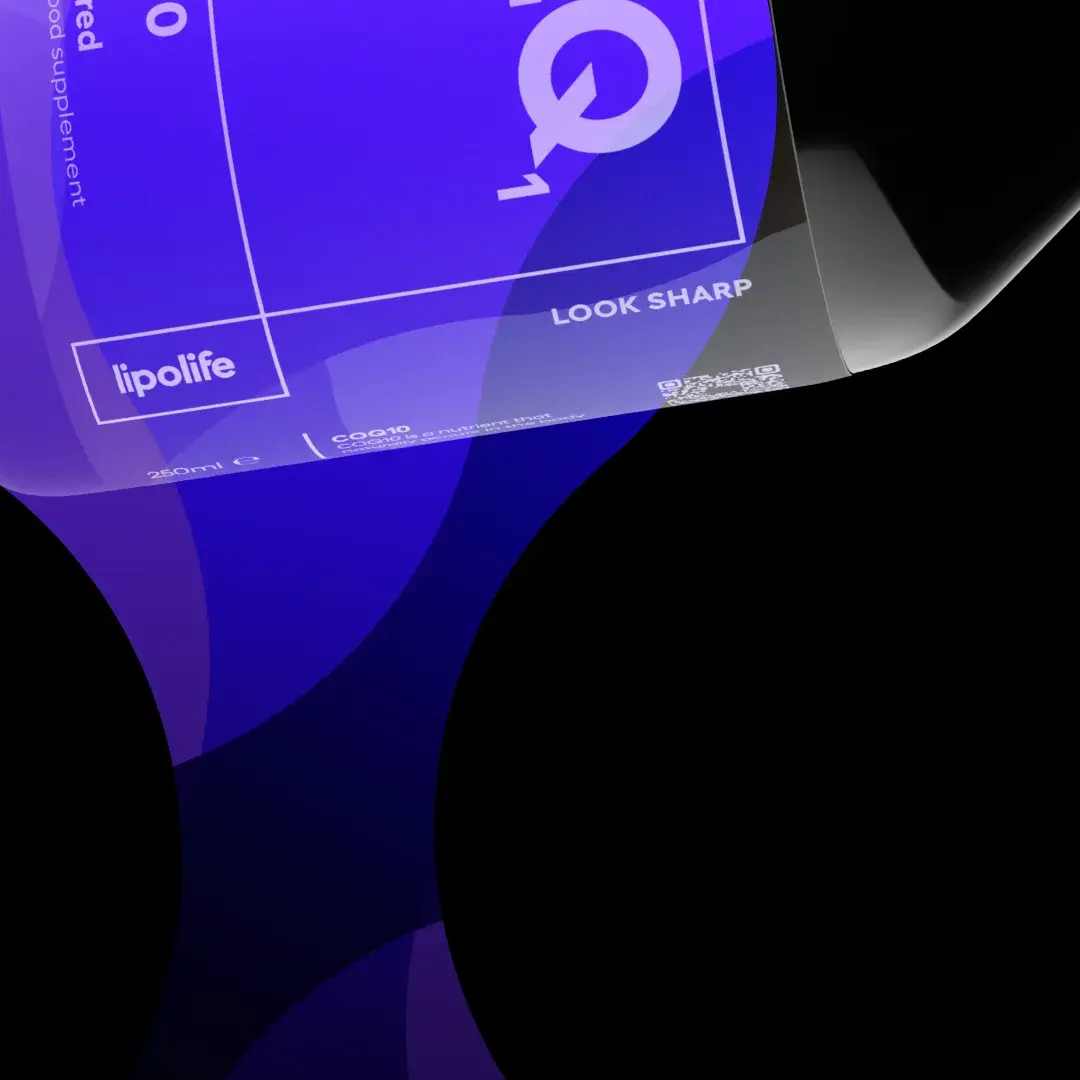 Lipolife social media artwork from the brand campaign