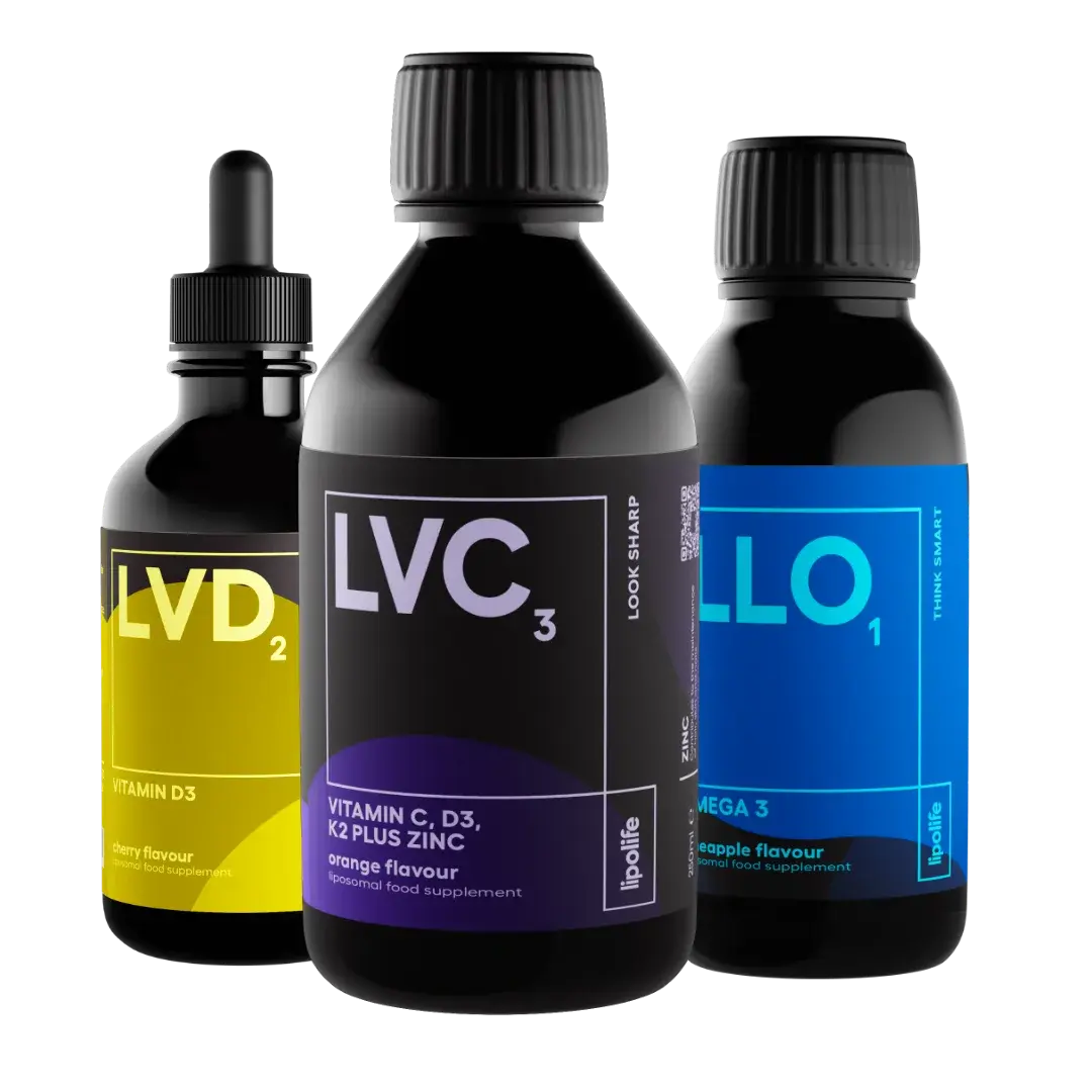 Lipolife social media product-range artwork